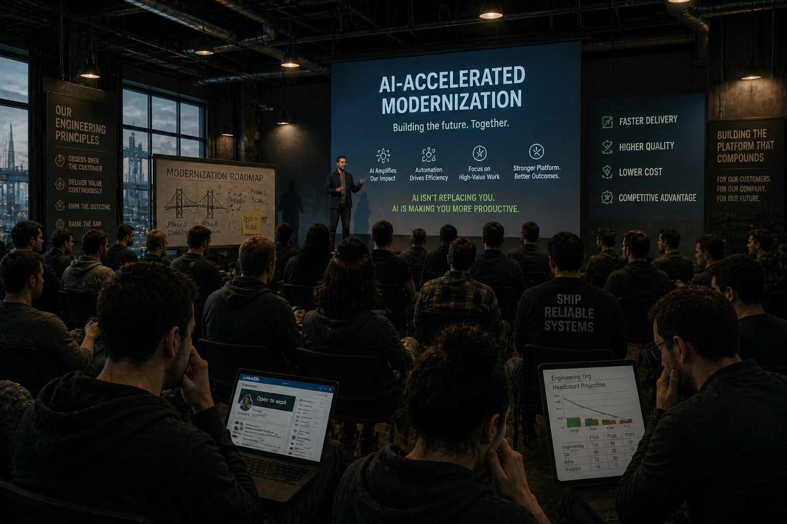 Resistance Is Signal: Navigating the Human Side of AI-Accelerated Modernization
